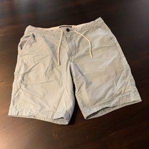 Abercrombie & Fitch light blue shorts